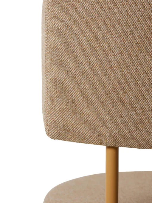 Silla Tapaizada De Metal Sedia