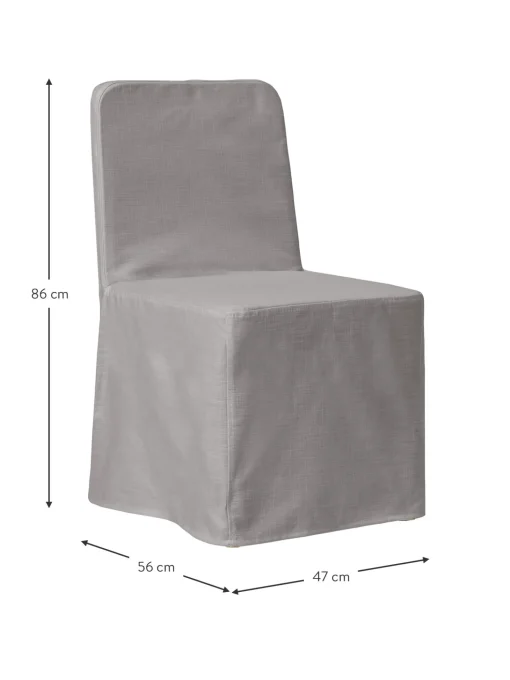Silla Tapizada Con Funda Husse