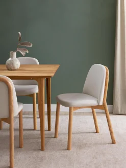 Silla Tapizada De Madera De Fresno Julie