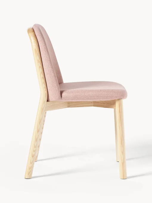 Silla Tapizada De Madera De Fresno Julie