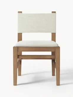 Silla Tapizada De Madera Liano