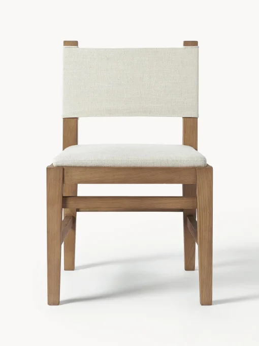 Silla Tapizada De Madera Liano