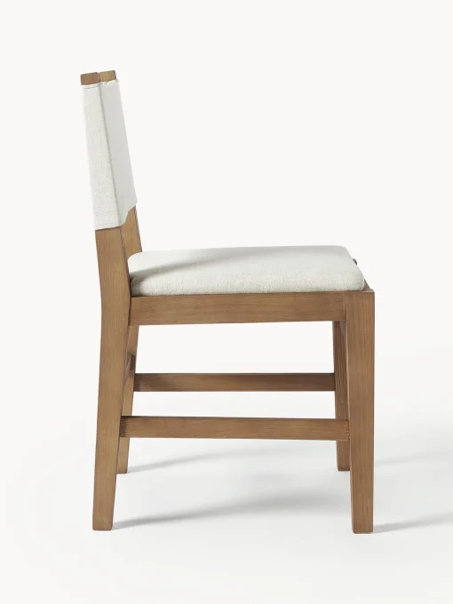 Silla Tapizada De Madera Liano
