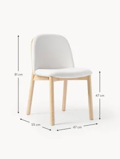 Silla Tapizada De Madera De Fresno Julie