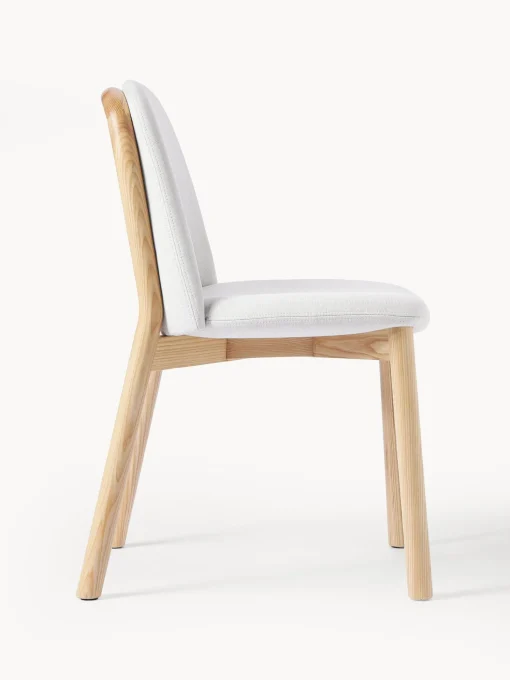 Silla Tapizada De Madera De Fresno Julie