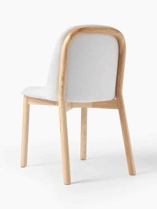 Silla Tapizada De Madera De Fresno Julie