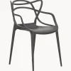 Sillas Con Reposabrazos De Diseno Masters, 2 Uds.