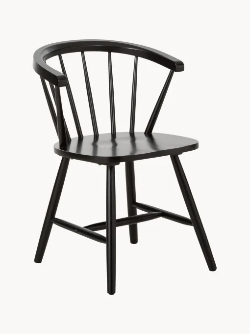 Sillas Con Reposabrazos De Madera Windsor Megan, 2 Uds.