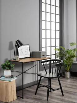 Sillas Con Reposabrazos De Madera Windsor Megan, 2 Uds.