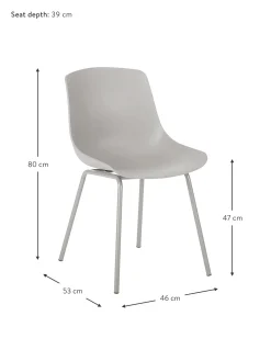 Sillas De Plastico Joe, 2 Uds.