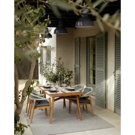 Sillas Para Exterior De Madera De Acacia Malmo 2 Uds.