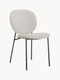 Sillas Tapizadas En Tejido Boucle Ulrica, 2 Uds.