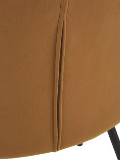 Sillas Tapizadas En Terciopelo Luisa, 2 Uds.
