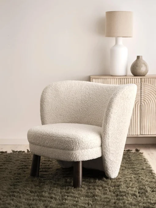 Sillon Coctel De Borreguillo Tress