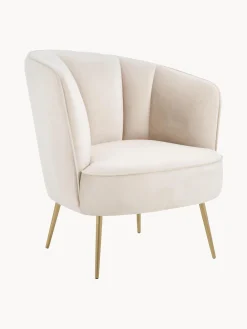 Sillon Coctel De Terciopelo Louise