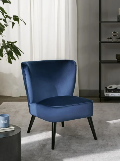 Sillon Coctel De Terciopelo Robine