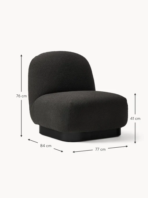 Sillon Coctel En Tejido Bloucle Elsie