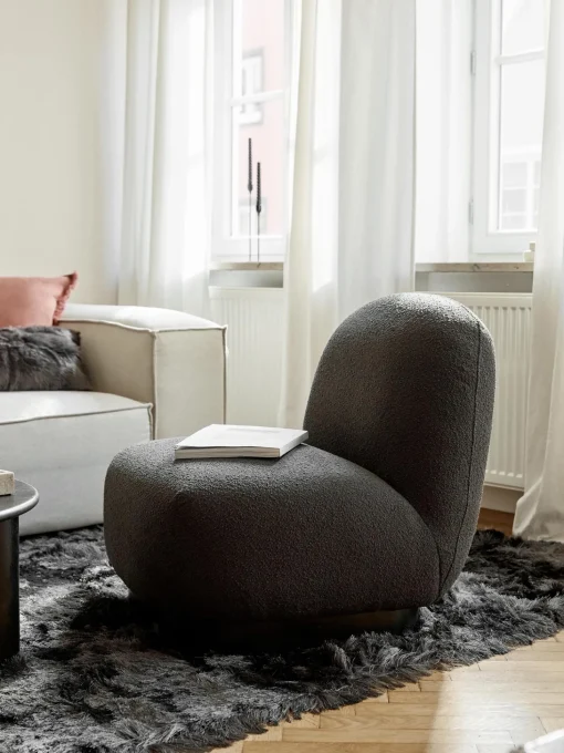 Sillon Coctel En Tejido Bloucle Elsie