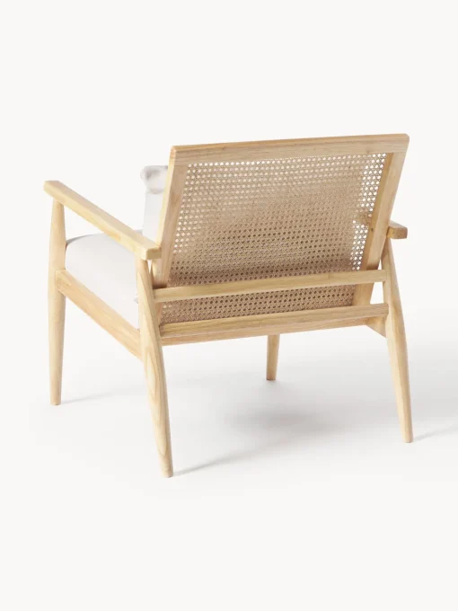 Sillon De Madera De Caucho Maciza Manuell