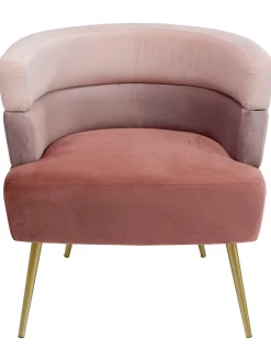 Sillon De Terciopelo Diseno Retro Sandwich