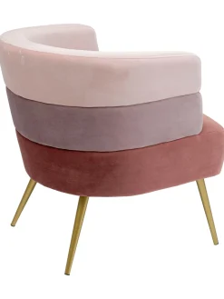 Sillon De Terciopelo Diseno Retro Sandwich