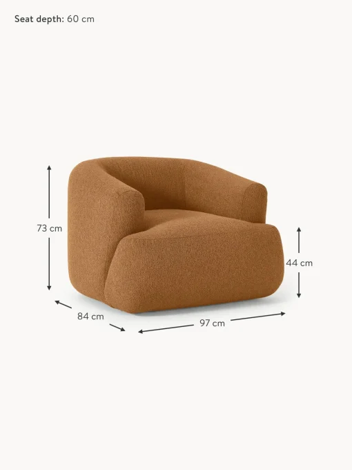Sillon En Tejido Boucle Sofia