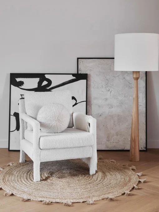 Sillon En Tejido Boucle Zaya