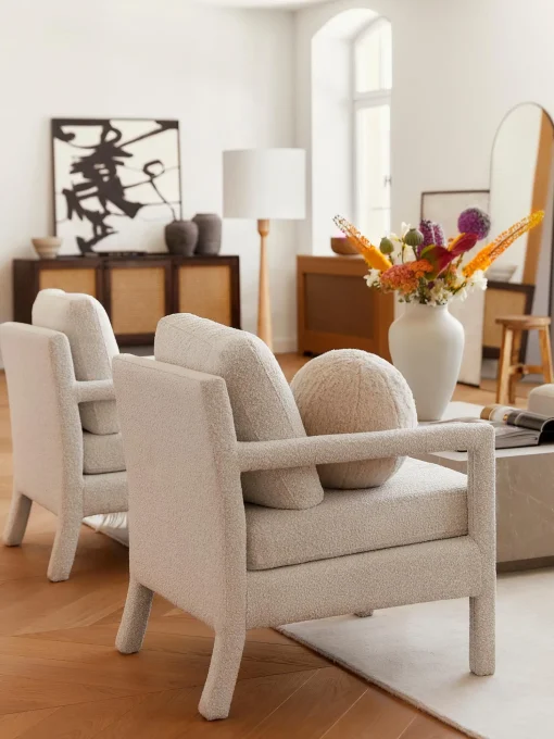 Sillon En Tejido Boucle Zaya
