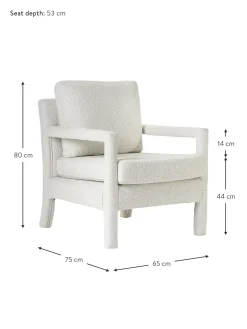 Sillon En Tejido Boucle Zaya