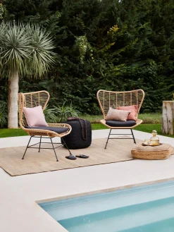 Sillon Orejero De Poliratan Costa