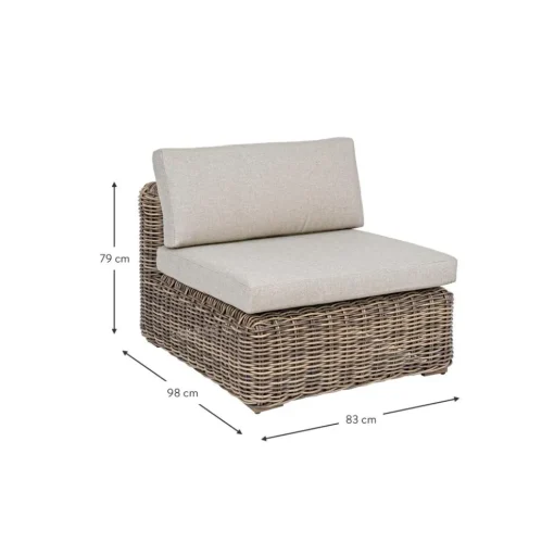 Sillon Para Exterior Con Cojin Coraline