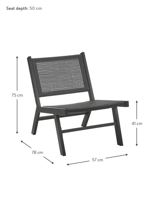 Sillon Para Exterior En Aspecto Madera Palina