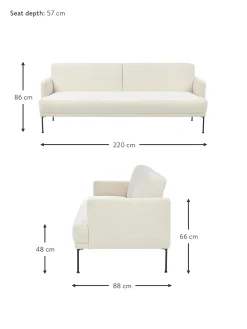 Sofa Cama De Borreguillo Fluente (3 Plazas)