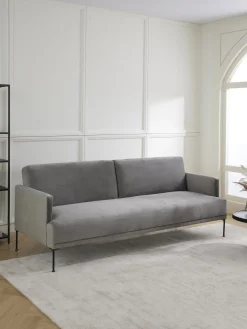 Sofa Cama De Terciopelo Fluente (3 Plazas)
