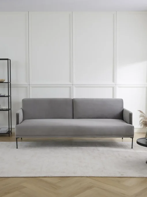 Sofa Cama De Terciopelo Fluente (3 Plazas)
