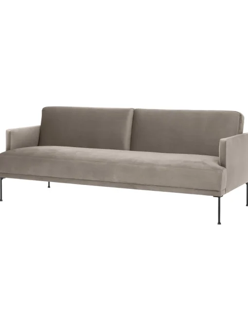 Sofa Cama De Terciopelo Fluente (3 Plazas)