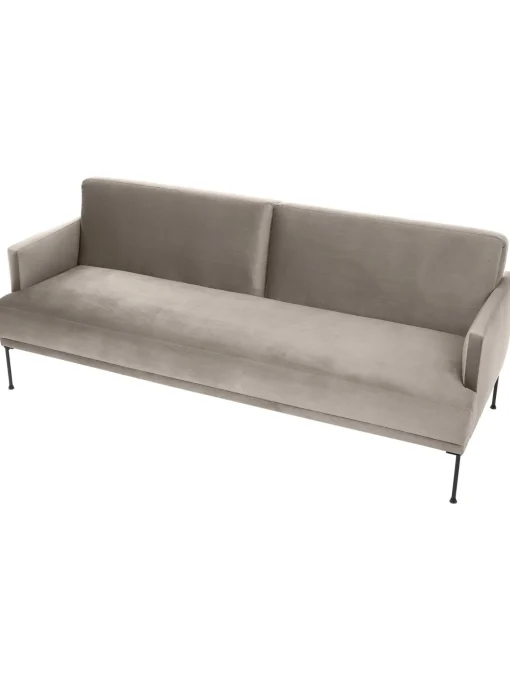 Sofa Cama De Terciopelo Fluente (3 Plazas)