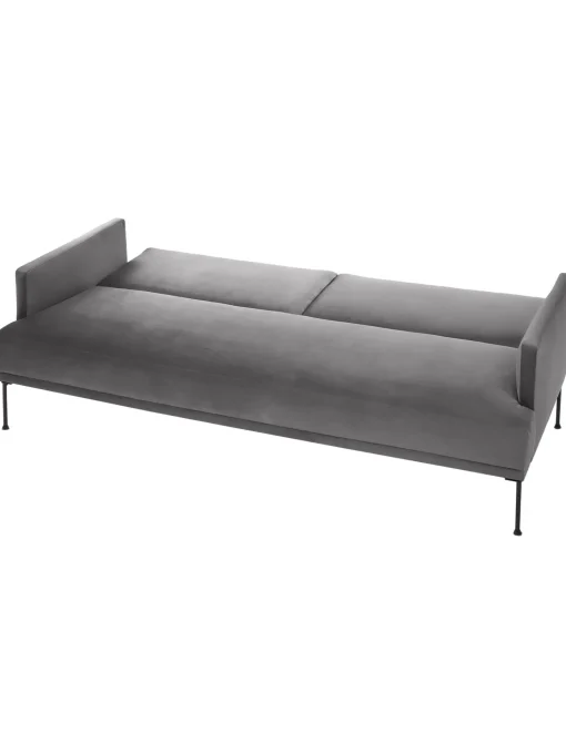 Sofa Cama De Terciopelo Fluente (3 Plazas)