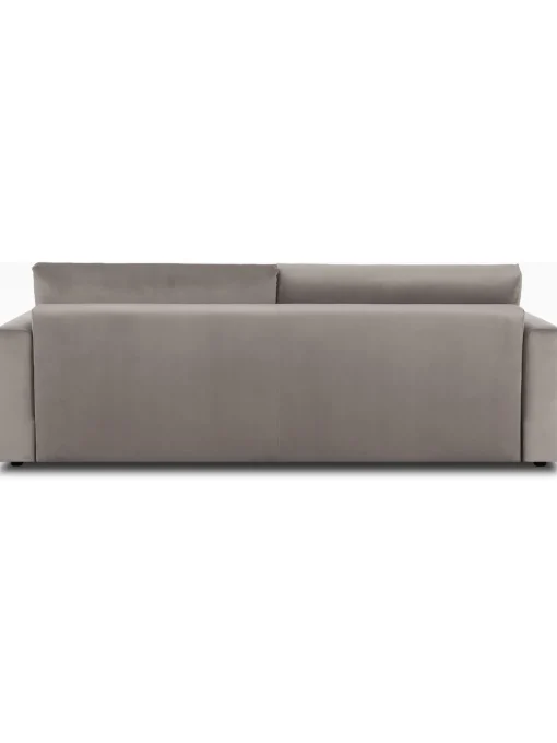 Sofa Cama De Terciopelo Tasha (3 Plazas), Con Espacio De Almacenamiento