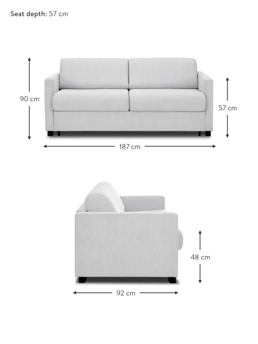 Sofa Cama Morgan (2 Plazas), Con Colchon