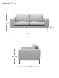 Sofa Cucita (2 Plazas)
