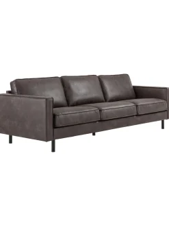 Sofa De Cuero Reciclado Hunter (3 Plazas)