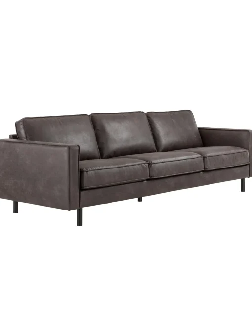 Sofa De Cuero Reciclado Hunter (3 Plazas)