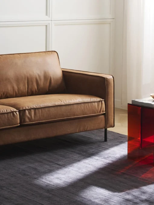 Sofa De Cuero Reciclado Hunter (3 Plazas)