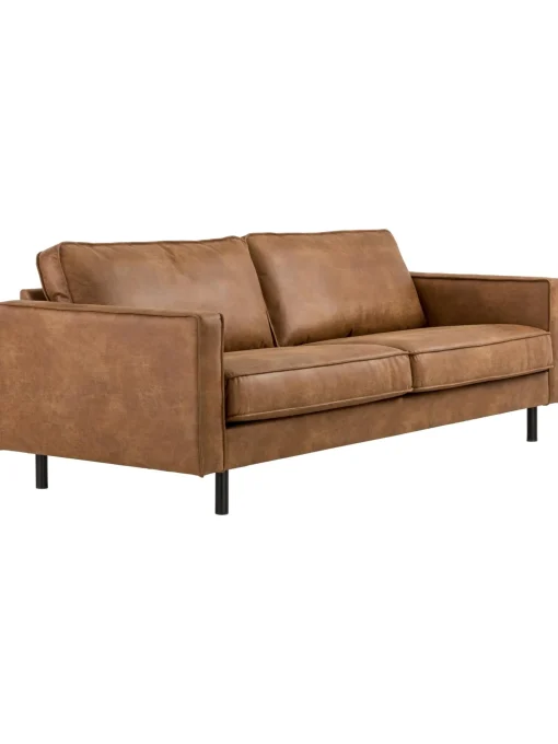 Sofa De Cuero Reciclado Hunter (3 Plazas)