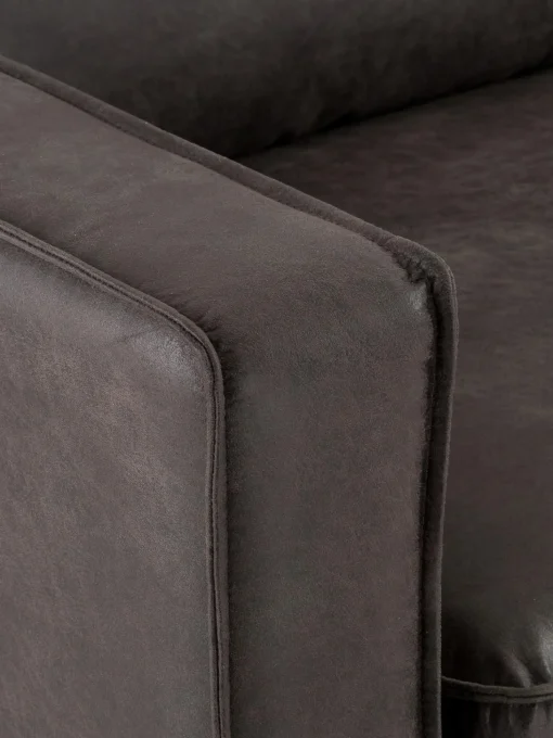 Sofa De Cuero Reciclado Hunter (3 Plazas)