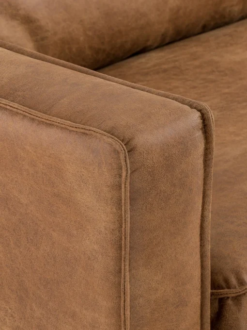 Sofa De Cuero Reciclado Hunter (3 Plazas)
