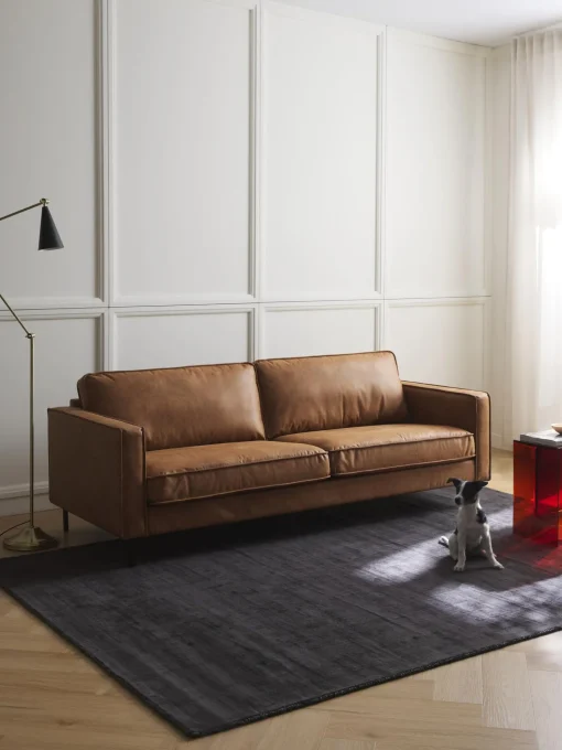 Sofa De Cuero Reciclado Hunter (3 Plazas)