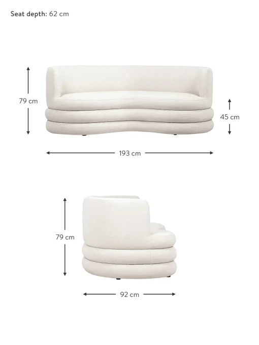 Sofa De Diseno Solomon (3 Plazas)