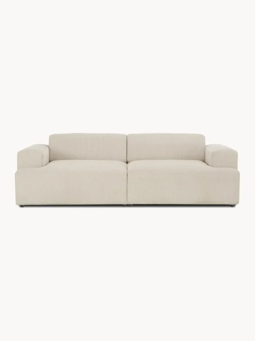Sofa De Pana Melva (3 Plazas)